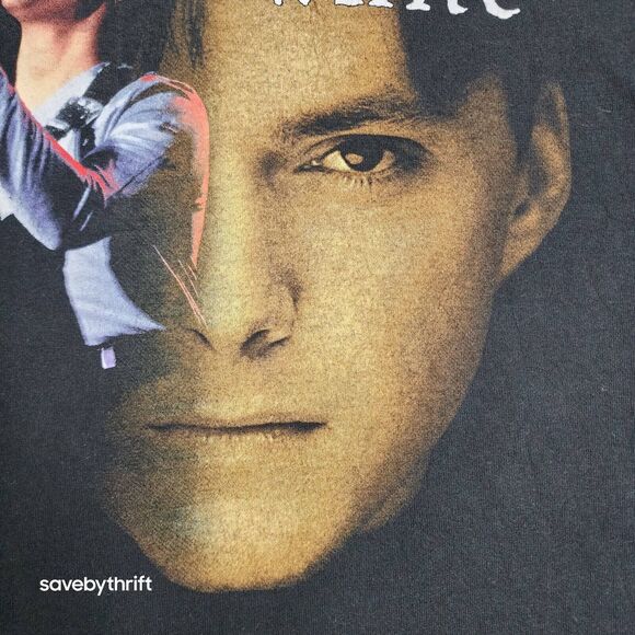 1997 Vintage Bryan White “Sittin on go” Tour Shirt Country Music Tee Black Large - Picture 8 of 16